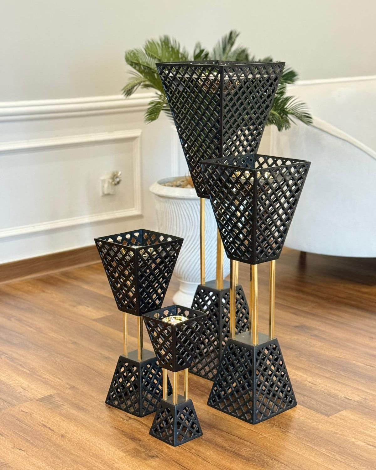 مبخر من المعدن والاستيل صناعة يدوية