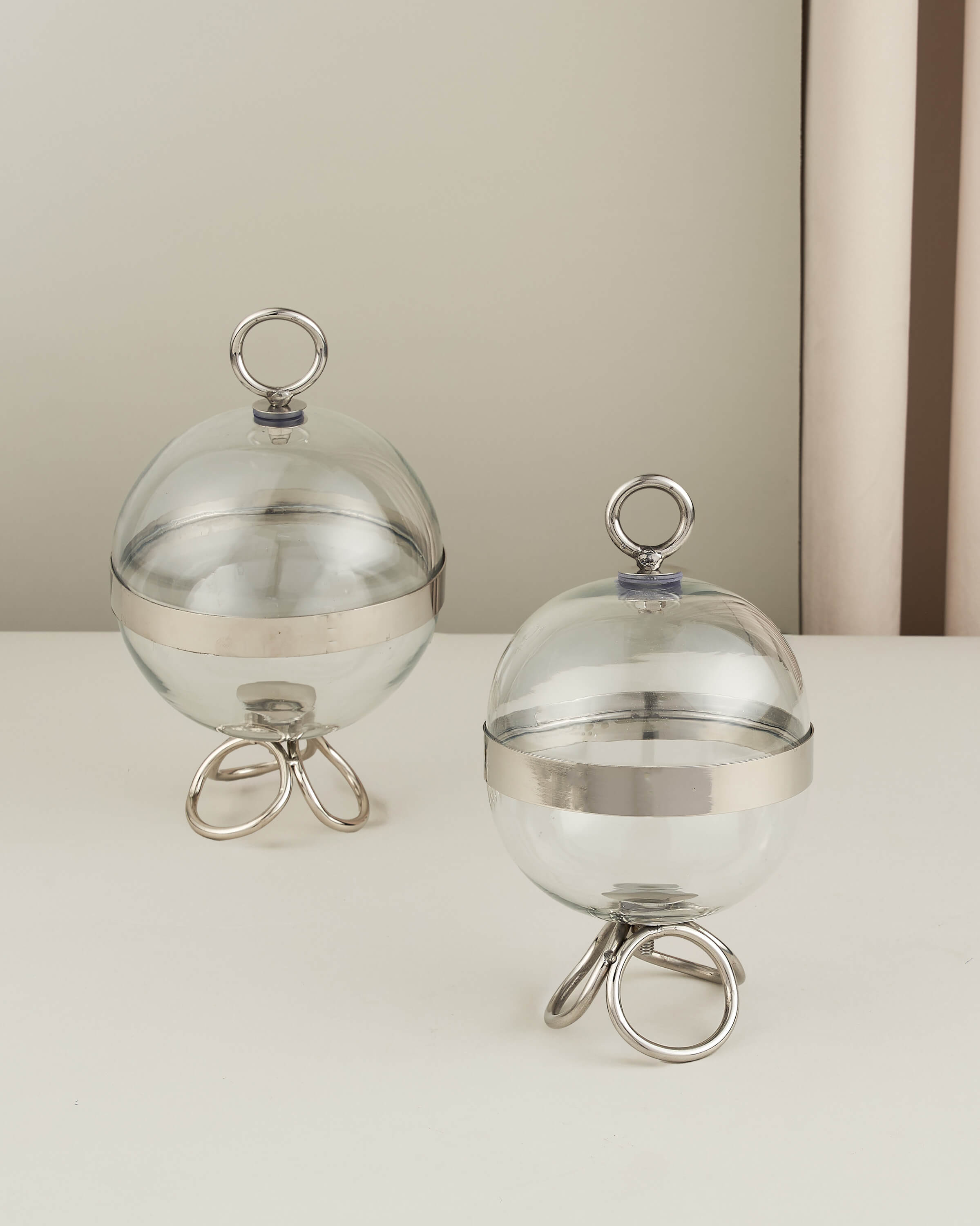 ماعون تقديم زجاج