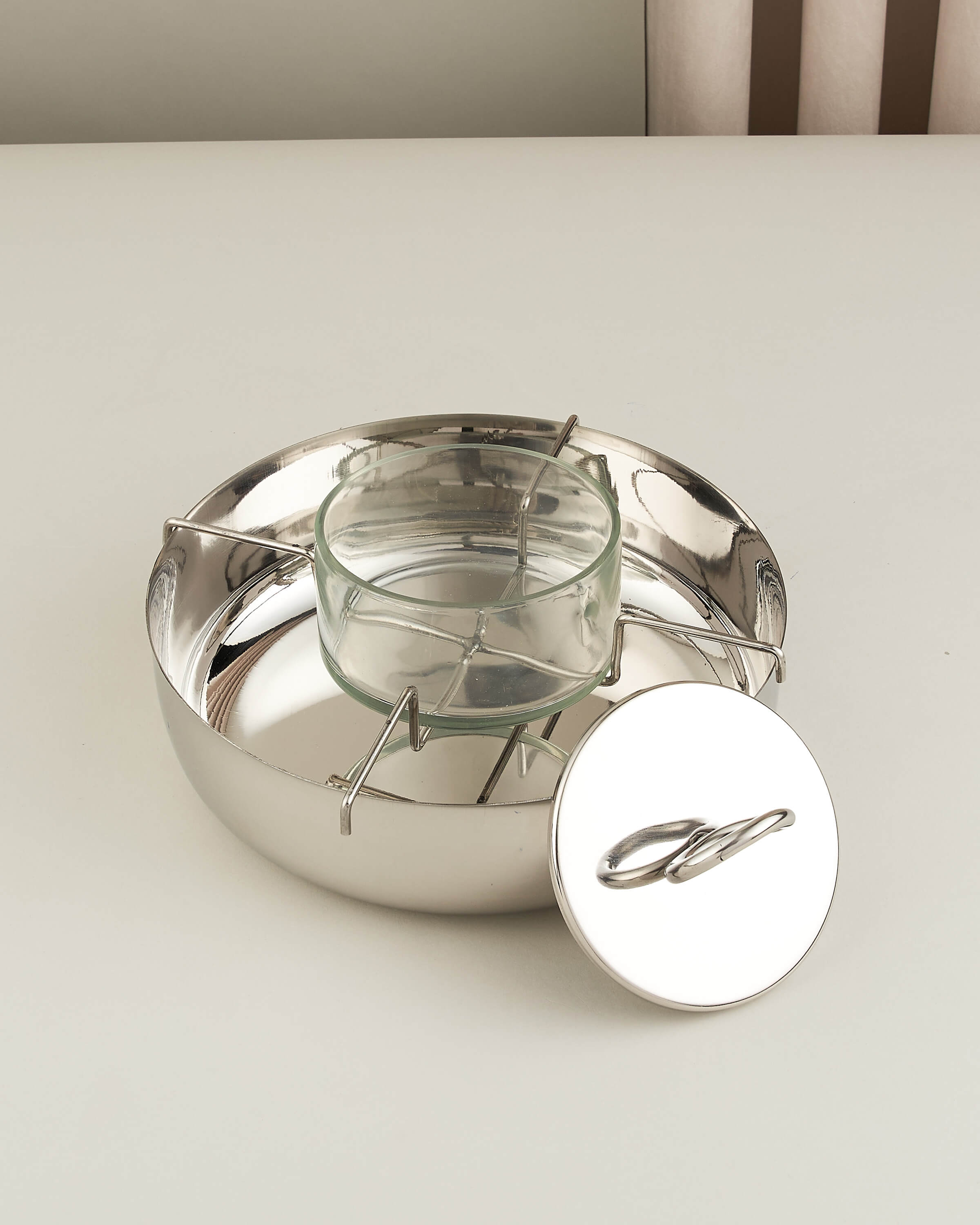 Divided serving dish for multiple uses