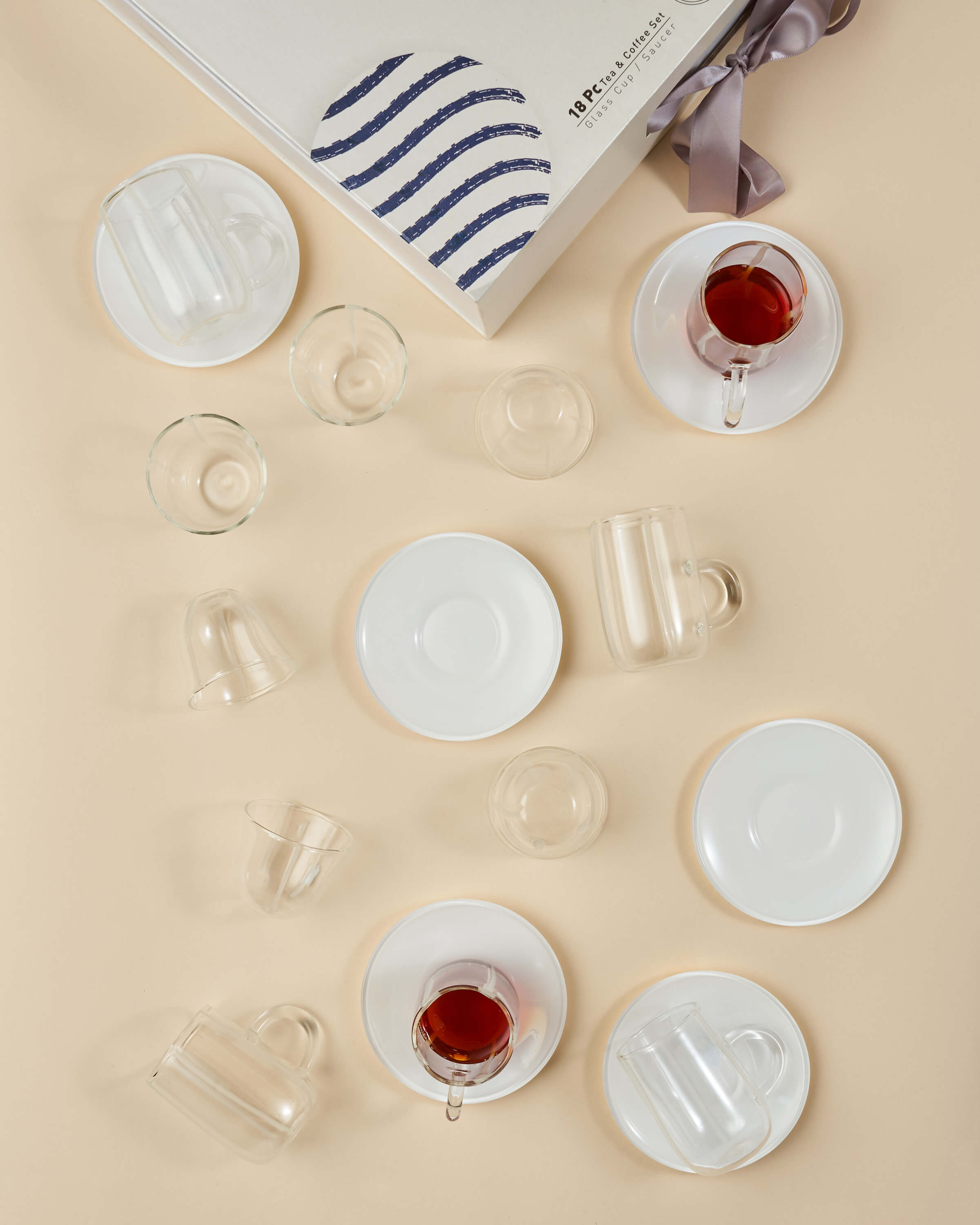 طقم استكانات وفناجين