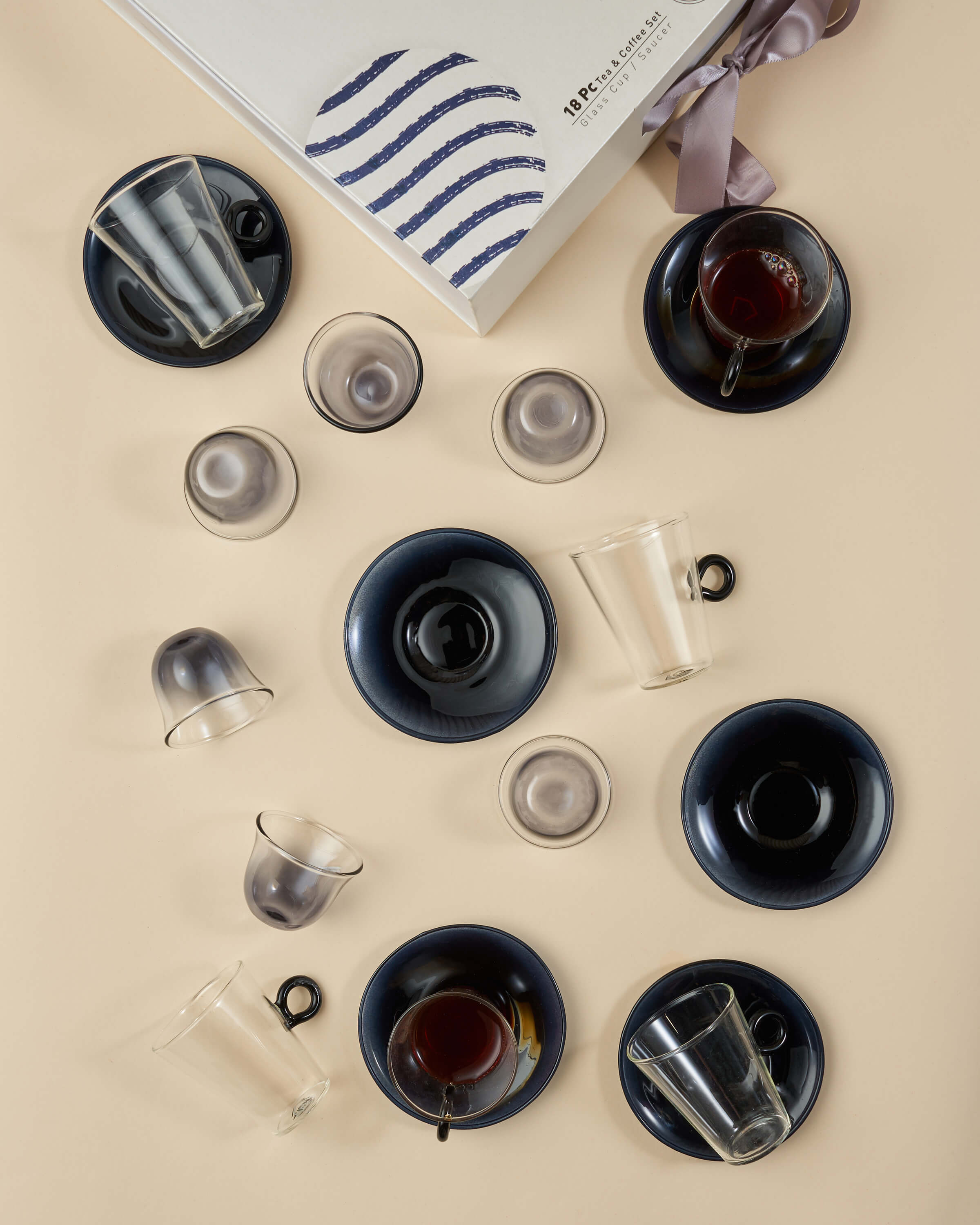 طقم استكانات وفناجين