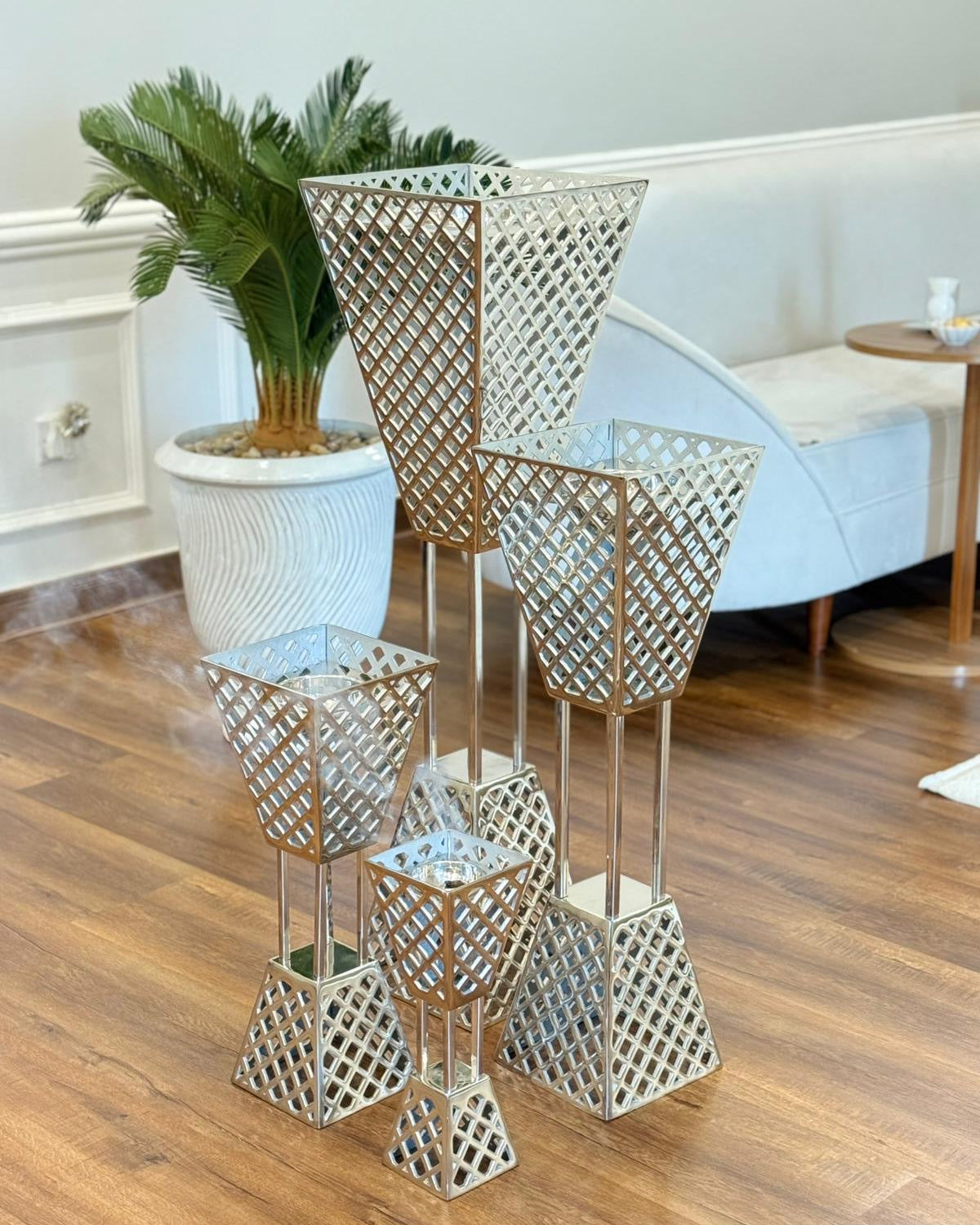 مبخر من المعدن والاستيل صناعة يدوية