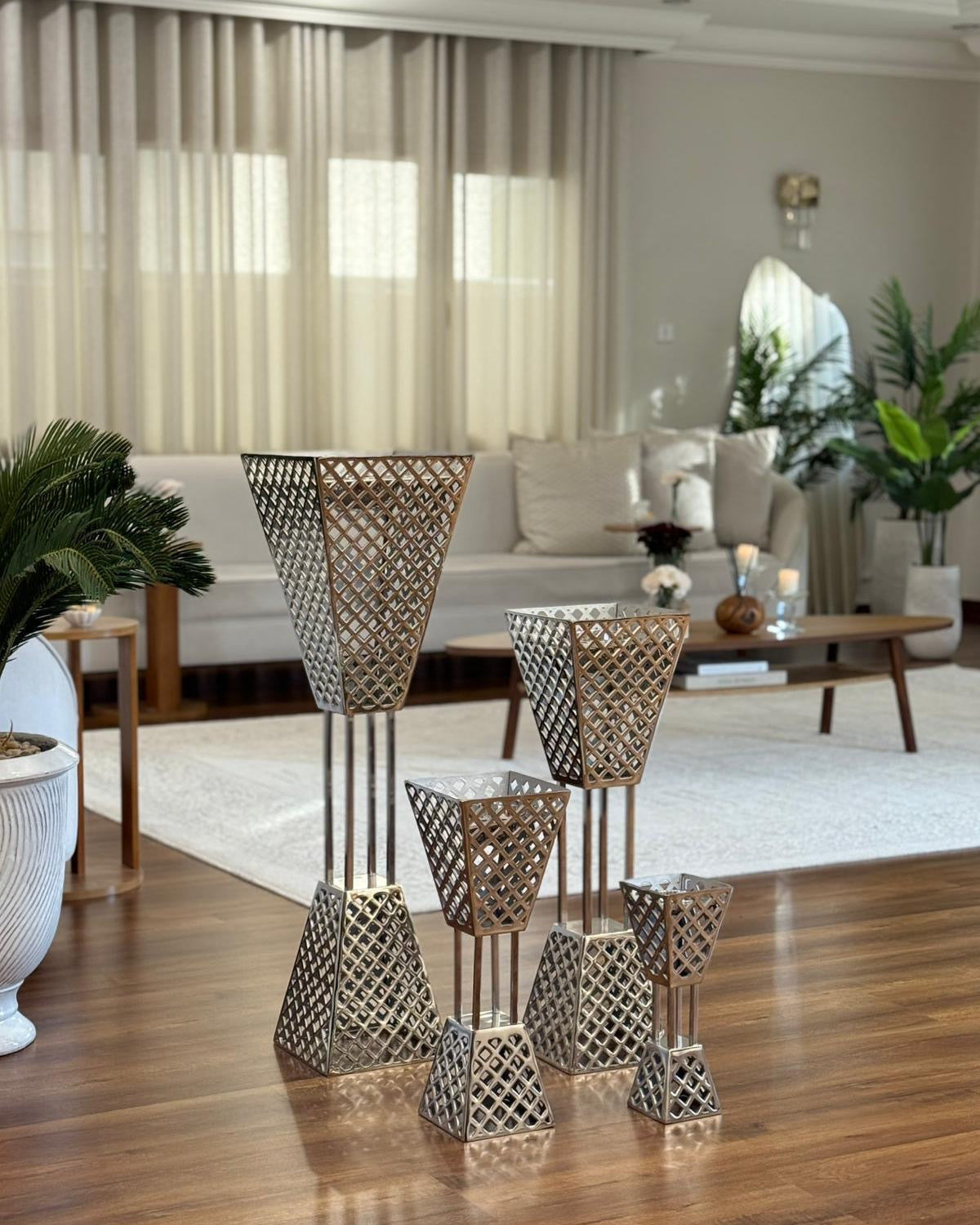 مبخر من المعدن والاستيل صناعة يدوية