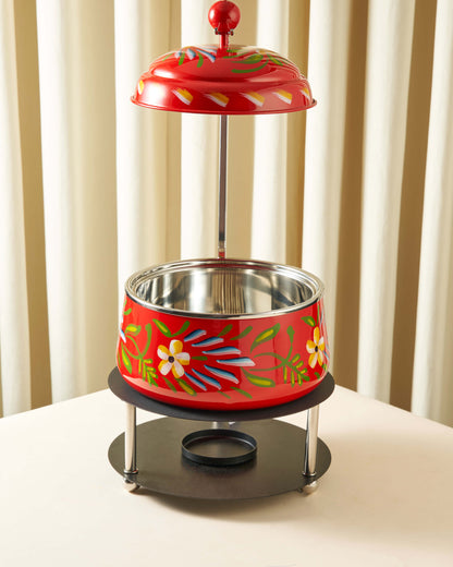 سخان مع قاعدة