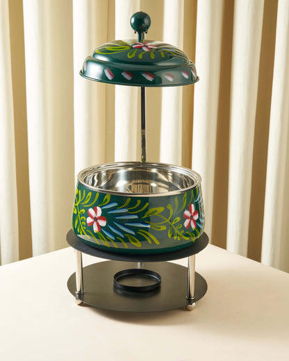 سخان مع قاعدة