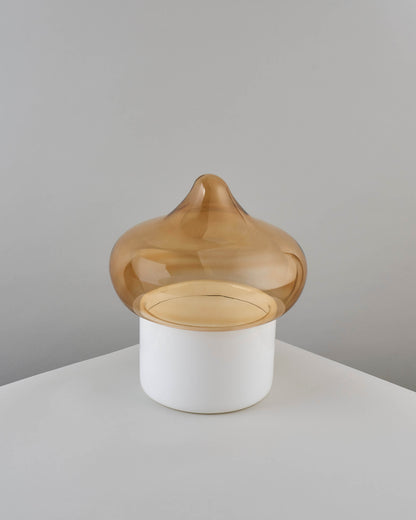 25CM ماعون تقديم زجاج