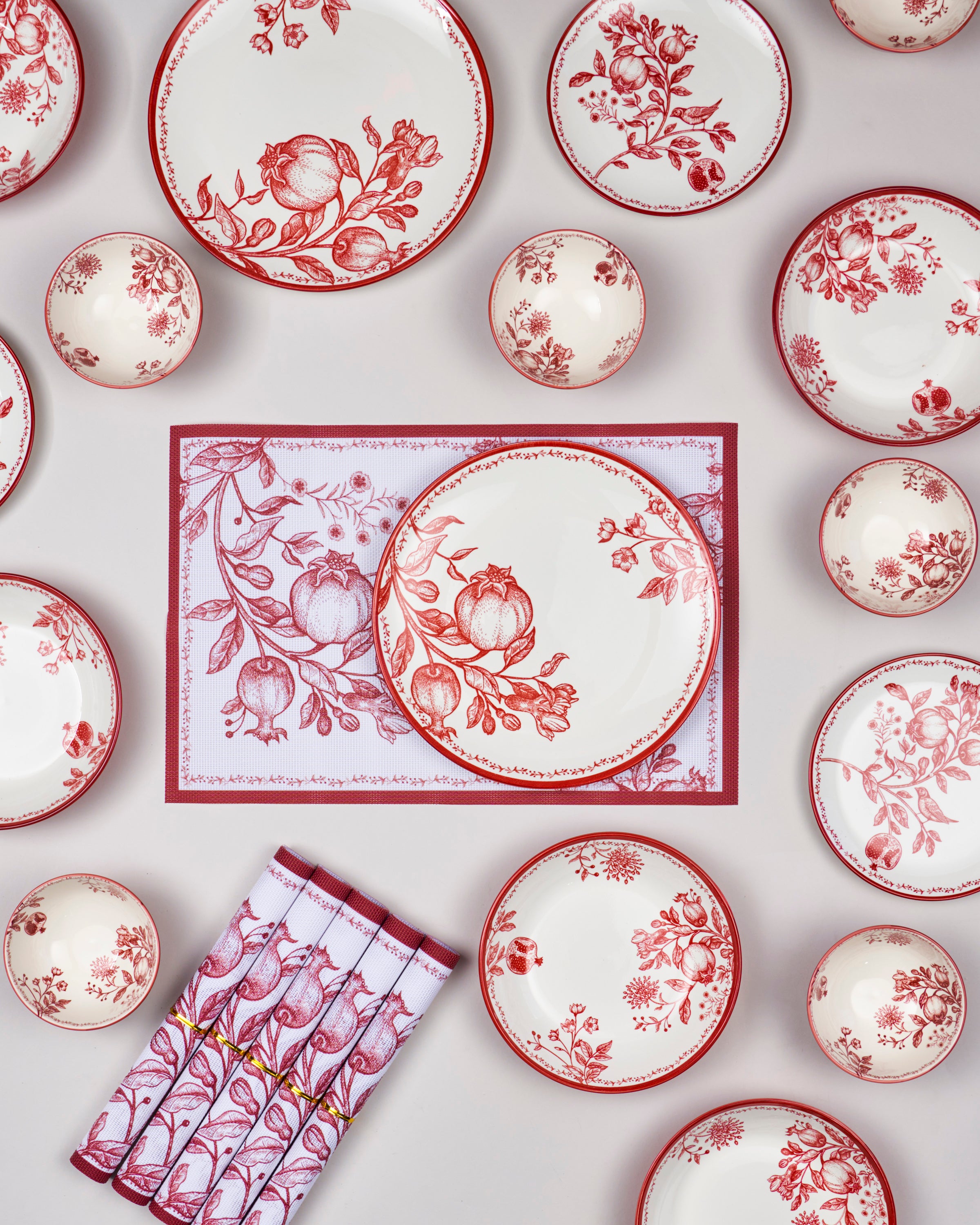 طقم سفرة 30 قطعة لـ6 اشخاص