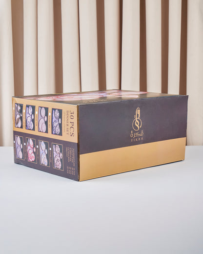 طقم سفرة 30 قطعة لـ6 اشخاص