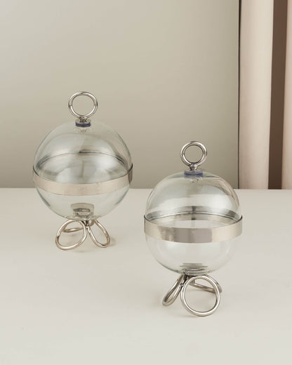 ماعون تقديم زجاج