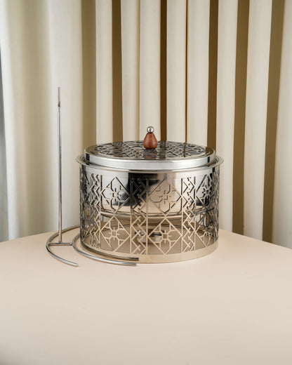 سخان هندي فاخر الاستيل اللامع