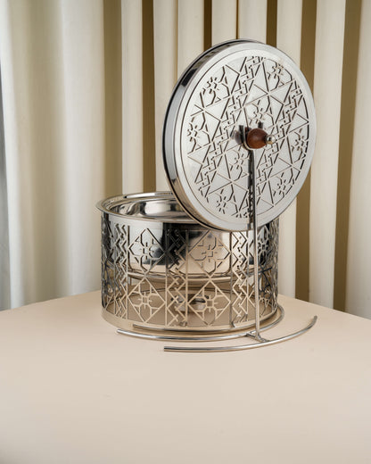 سخان هندي فاخر الاستيل اللامع