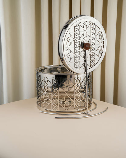 سخان هندي فاخر الاستيل اللامع