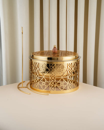 سخان هندي فاخر الاستيل اللامع