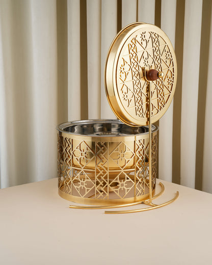 سخان هندي فاخر الاستيل اللامع