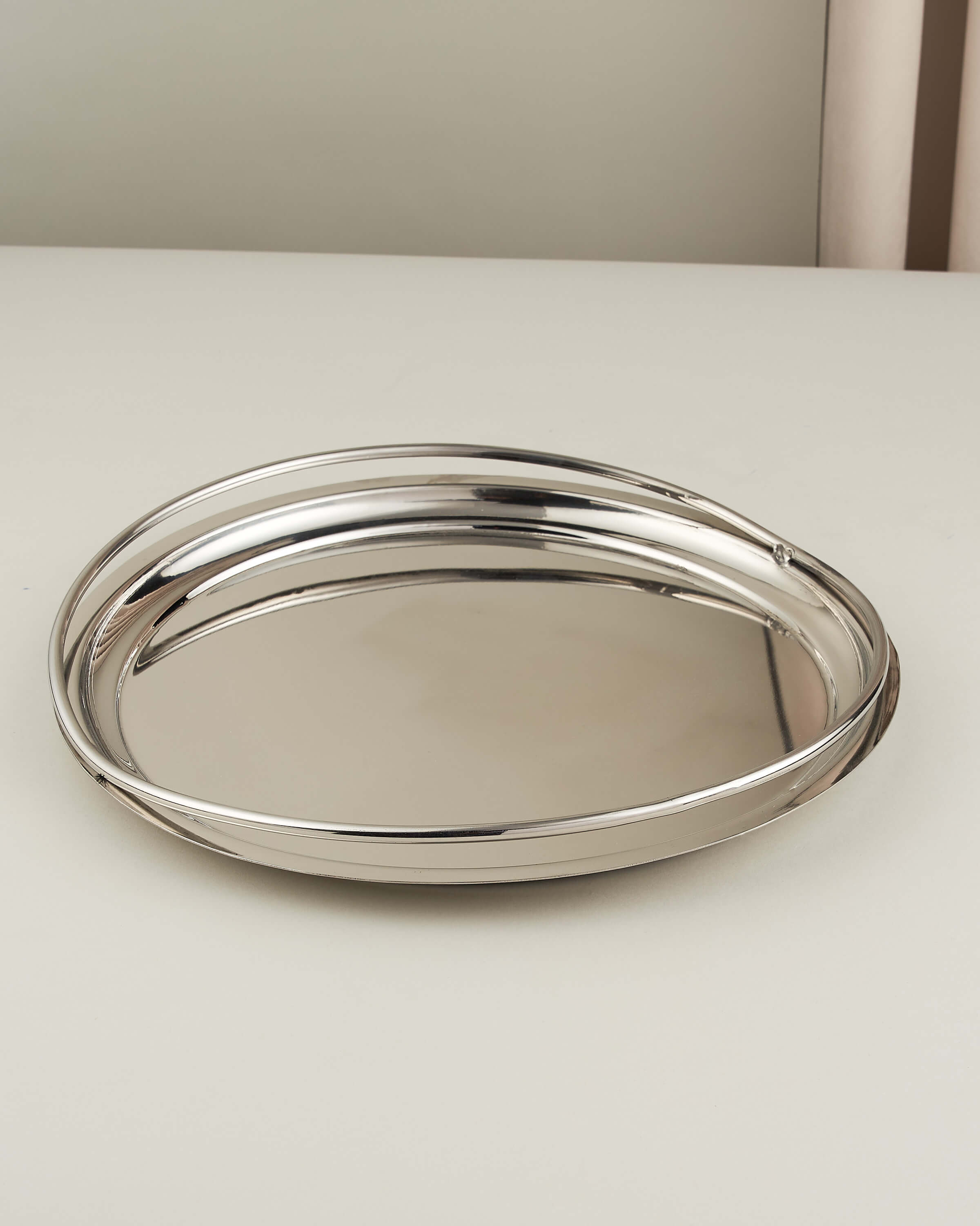 صينية حلقه استيل هندي