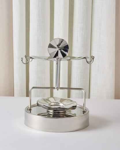 حامل استكانة مع 6 صحون