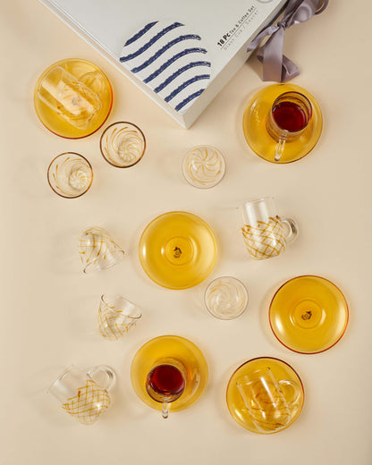 طقم استكانات وفناجين