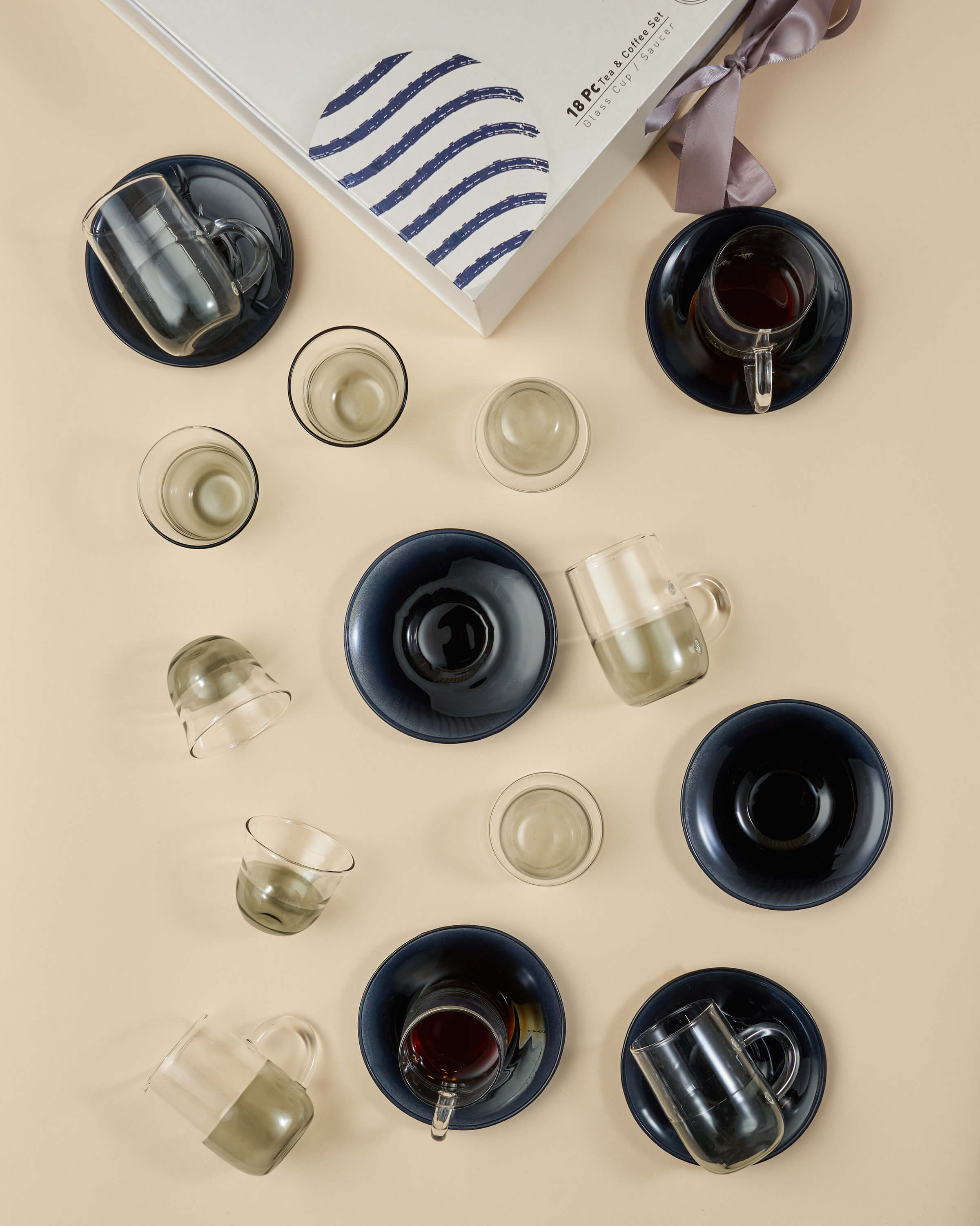 طقم استكانات وفناجين