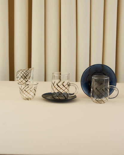 طقم استكانات وفناجين