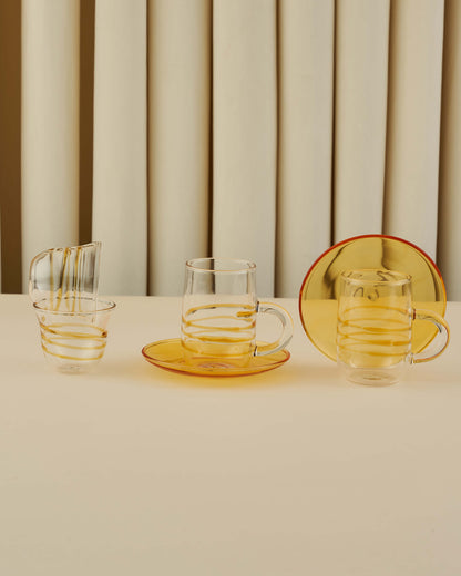 طقم استكانات وفناجين