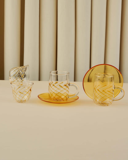 طقم استكانات وفناجين