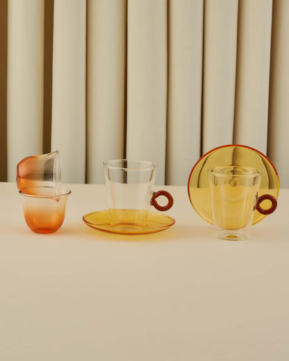 طقم استكانات وفناجين