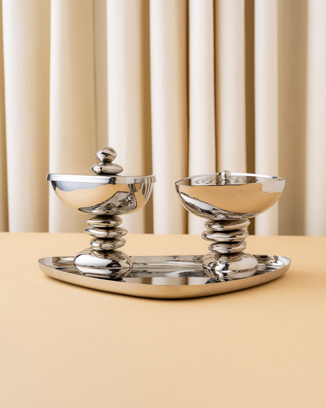 مبخر بطابع الحجار المصففة