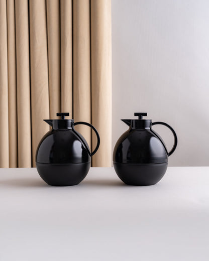 طقم مطارة شاي وقهوة لون اسود