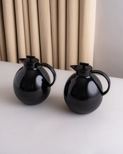 طقم مطارة شاي وقهوة لون اسود