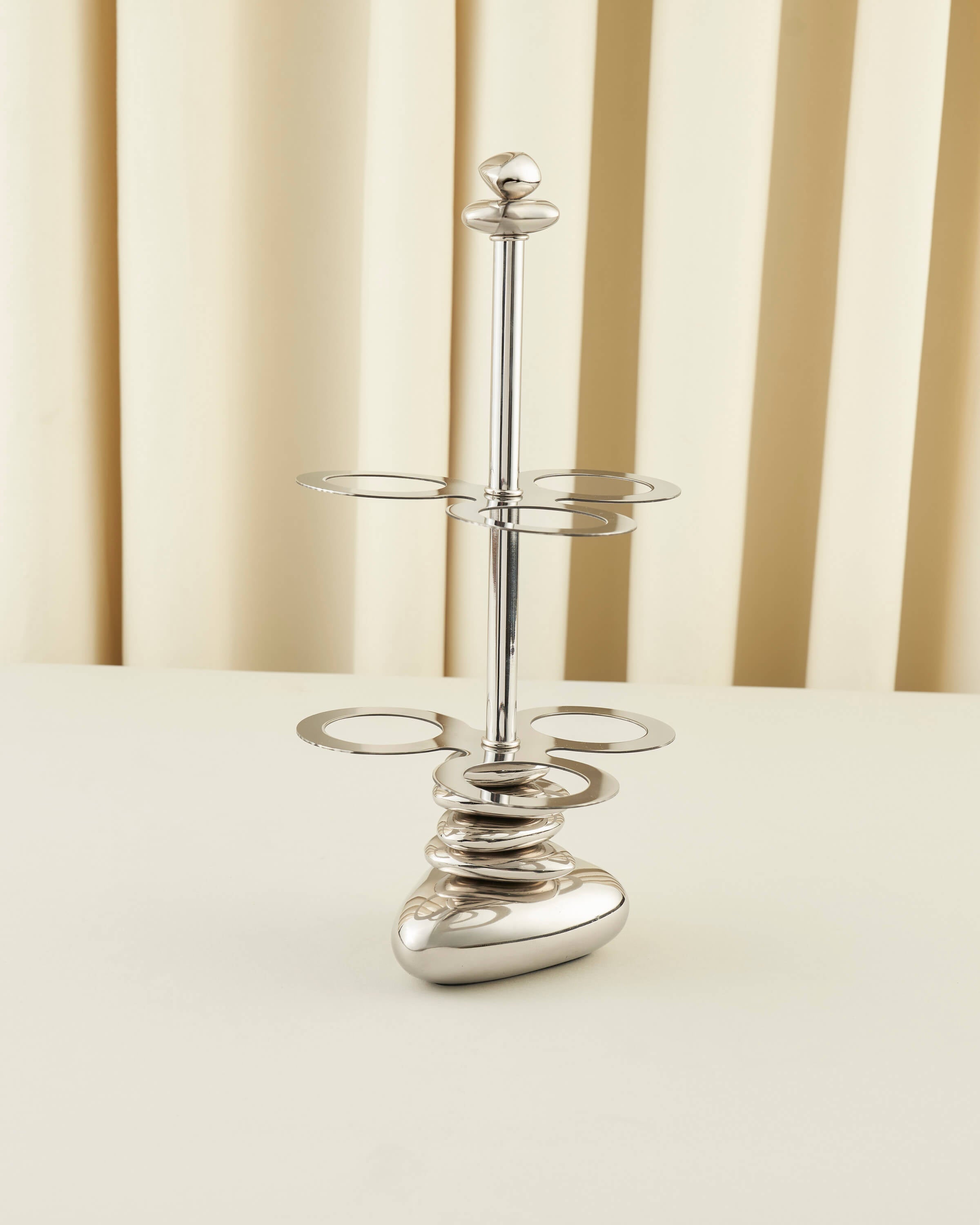 حامل فناجين  بطابع الاحجار