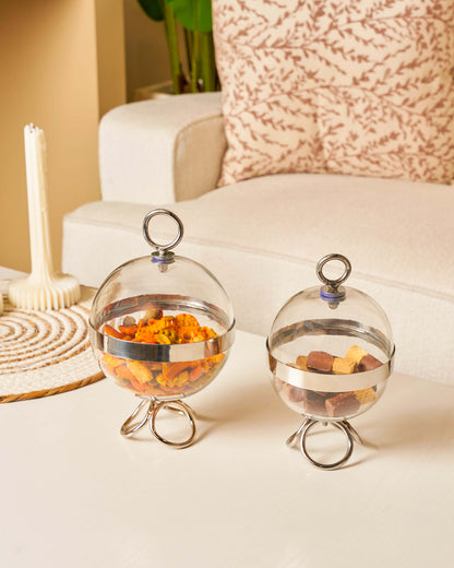 ماعون تقديم زجاج